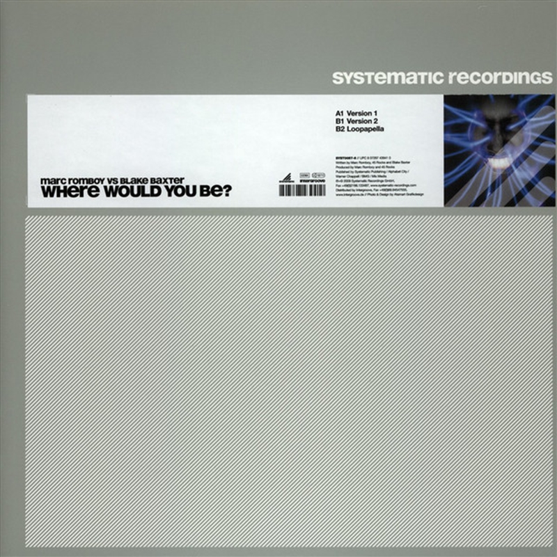 Where Would You Be/Product Detail/Dance