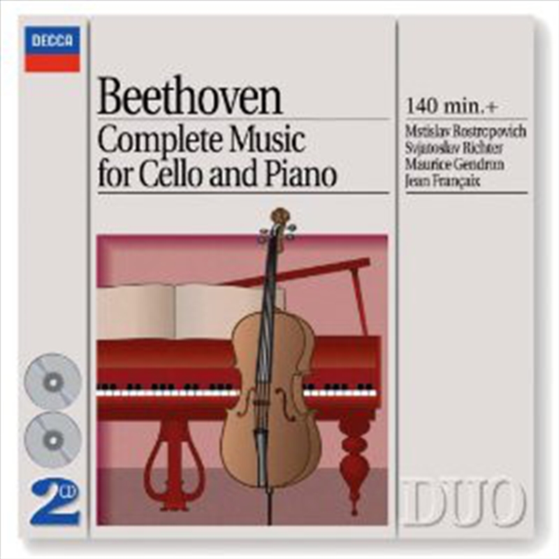 Beethoven: Music For Cello Pno/Product Detail/Classical