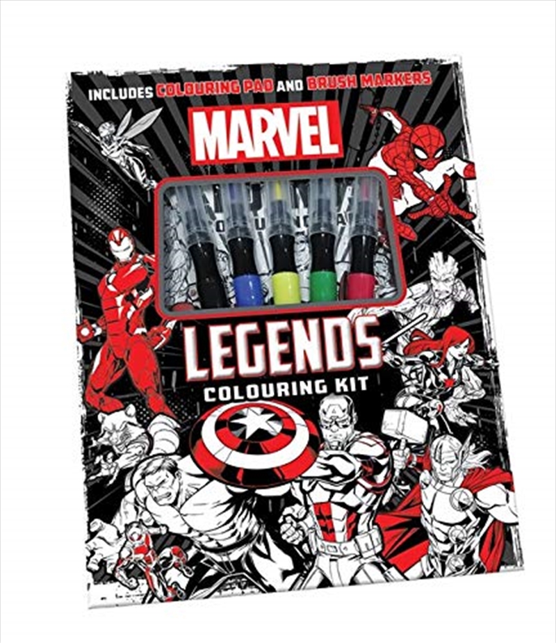 Marvel: Adult Colouring Kit/Product Detail/Adults Colouring