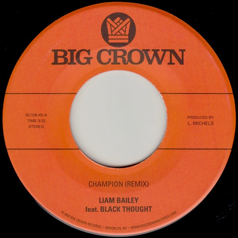 Champion Remix Feat Black Thou | Vinyl