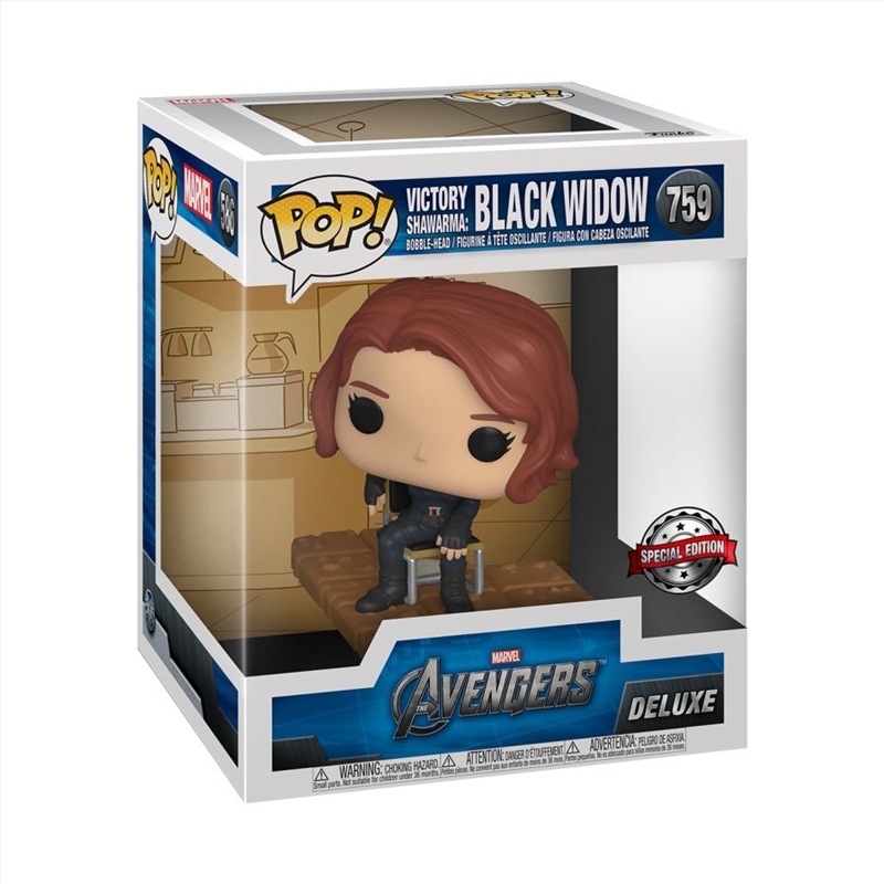 Avengers Movie - Black Widow Shawarma US Exclusive Pop! Deluxe [RS]/Product Detail/Movies