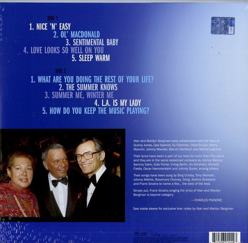 Sinatra Sings Alan & Marilyn Bergman/Product Detail/Easy Listening