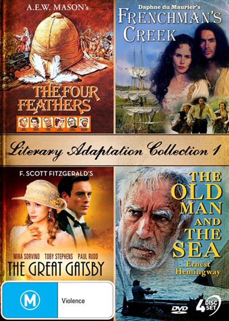 Literary Adaptation - The Four Feathers / Frenchman's Creek / The Great Gatsby / The Old Man and The/Product Detail/Drama