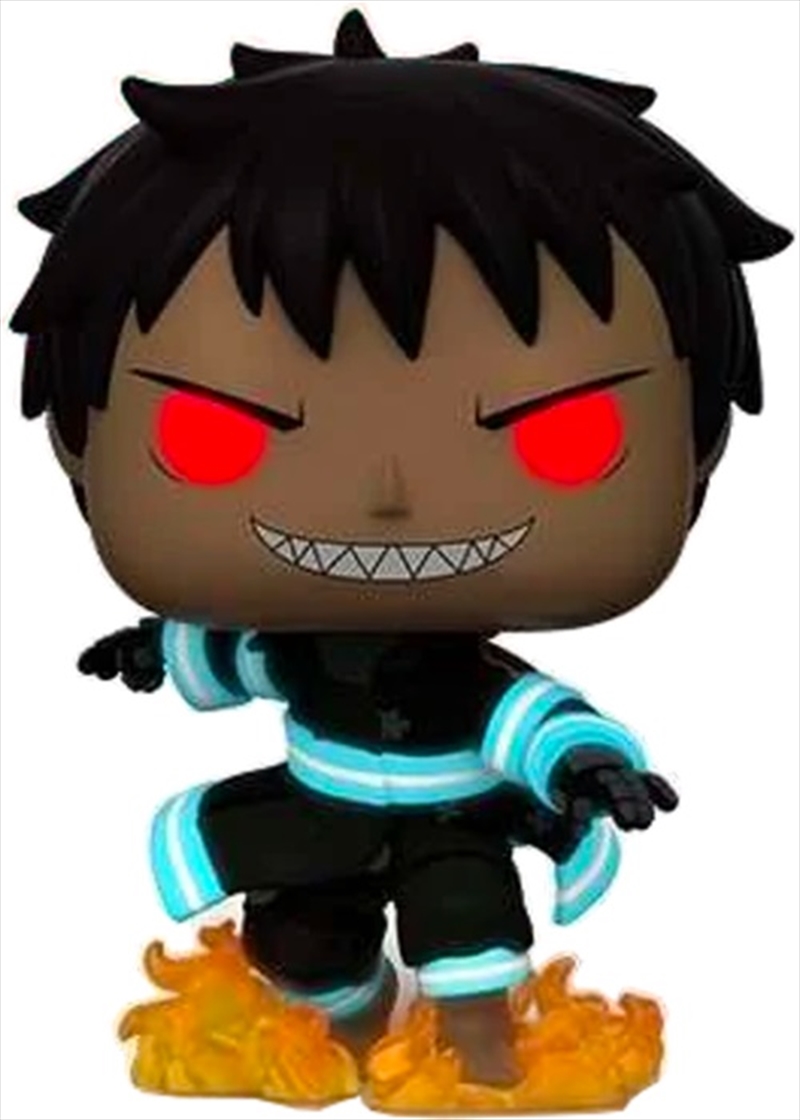 Fire Force - Shinra with Fire Glow US Exclusive Pop! Vinyl [RS] | Pop Vinyl