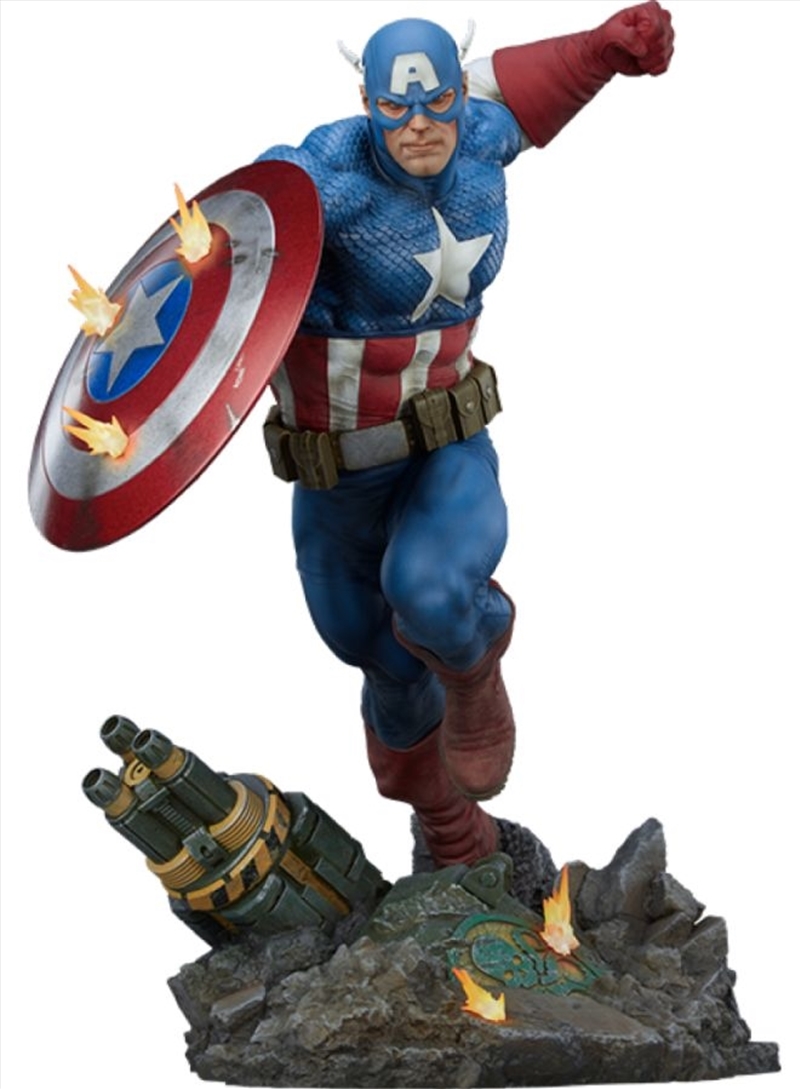 Captain America - Captain America Premium Format Statue/Product Detail/Statues