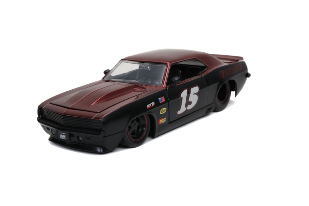 Big Time Muscle - Chevy Camaro 1969 Black 1:24 Scale Diecast Vehicle/Product Detail/Replicas