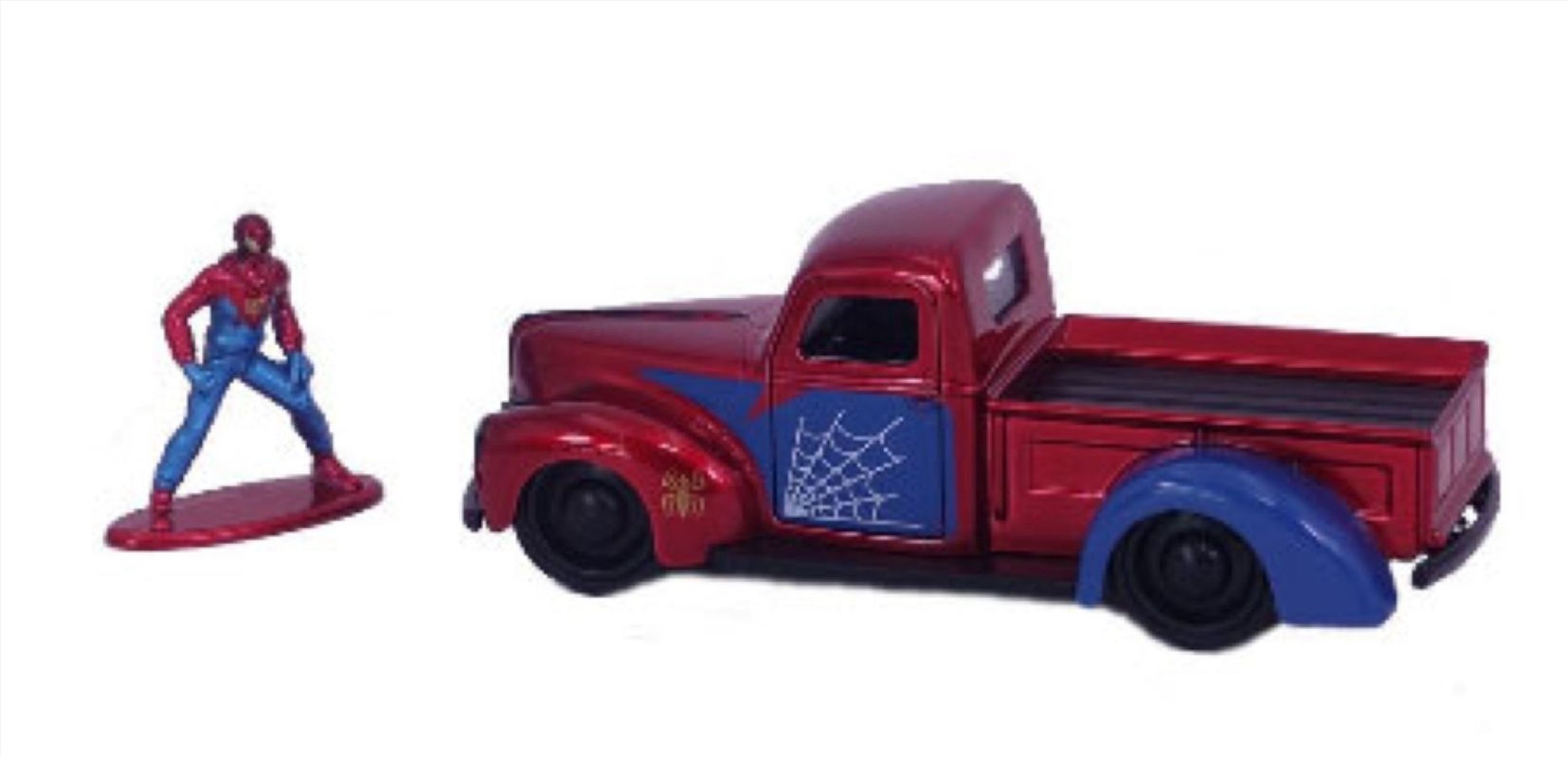 Spider-Man - 1941 Ford Pick Up with Spider-Man 1:32 Scale Hollywood Ride/Product Detail/Figurines
