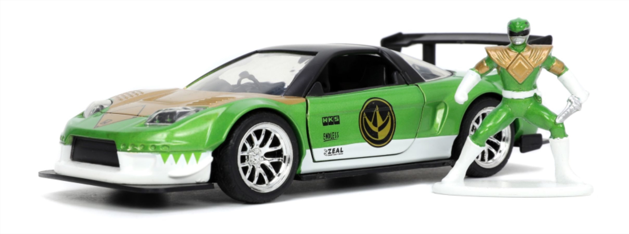 Power Rangers - 2002 Honda NSX with Green Ranger 1:32 Scale Hollywood Ride/Product Detail/Figurines