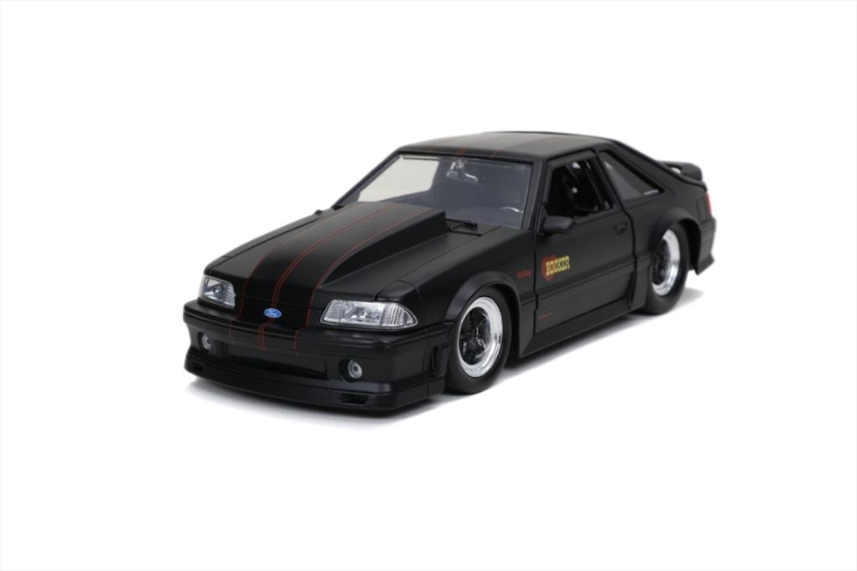 Big Time Muscle - Ford Mustang GT 1989 Black 1:24 Scale Diecast Vehicle/Product Detail/Figurines
