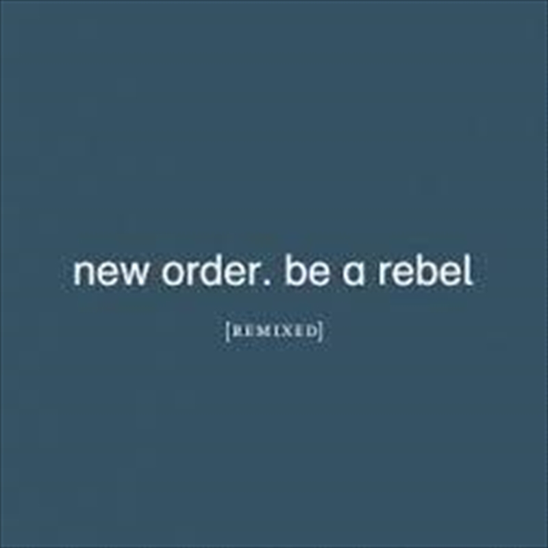 Be A Rebel Remixed/Product Detail/Pop