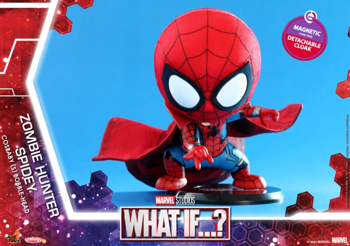 What If - Spider-Man Zombie Hunter Cosbaby/Product Detail/Figurines