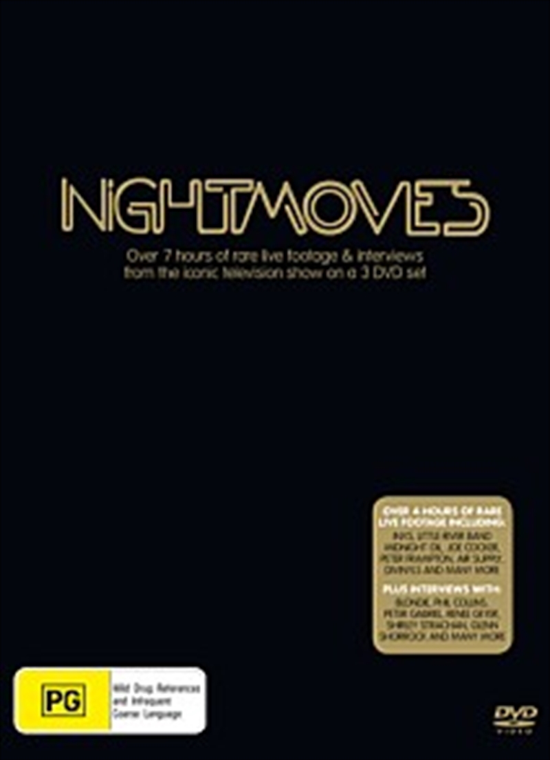 Nightmoves: 3dvd/Product Detail/Visual