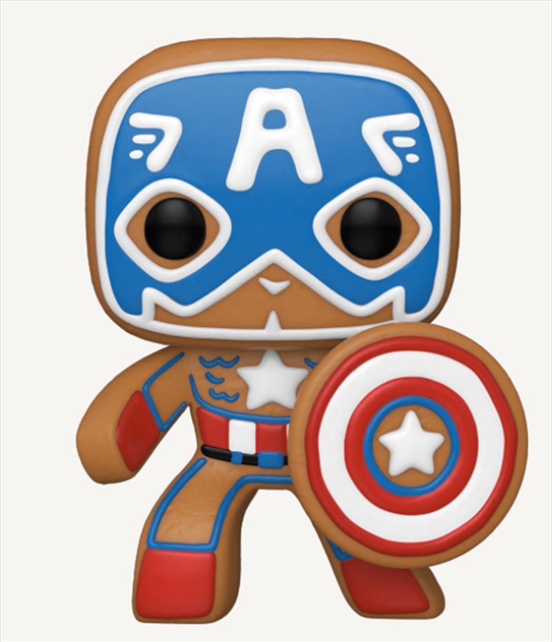 Captain America Gingerbread/Product Detail/Convention Exclusives