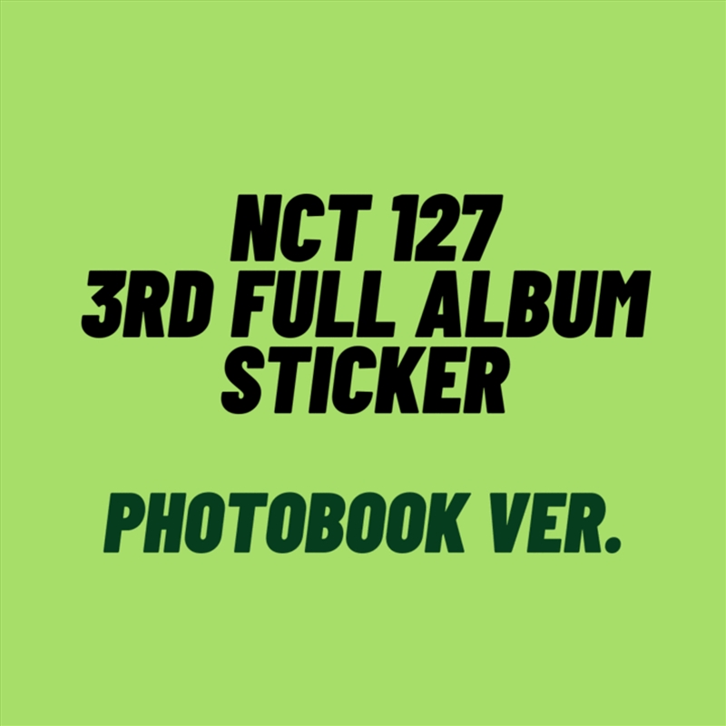 Sticker Photobook Version - 3rd Album/Product Detail/World