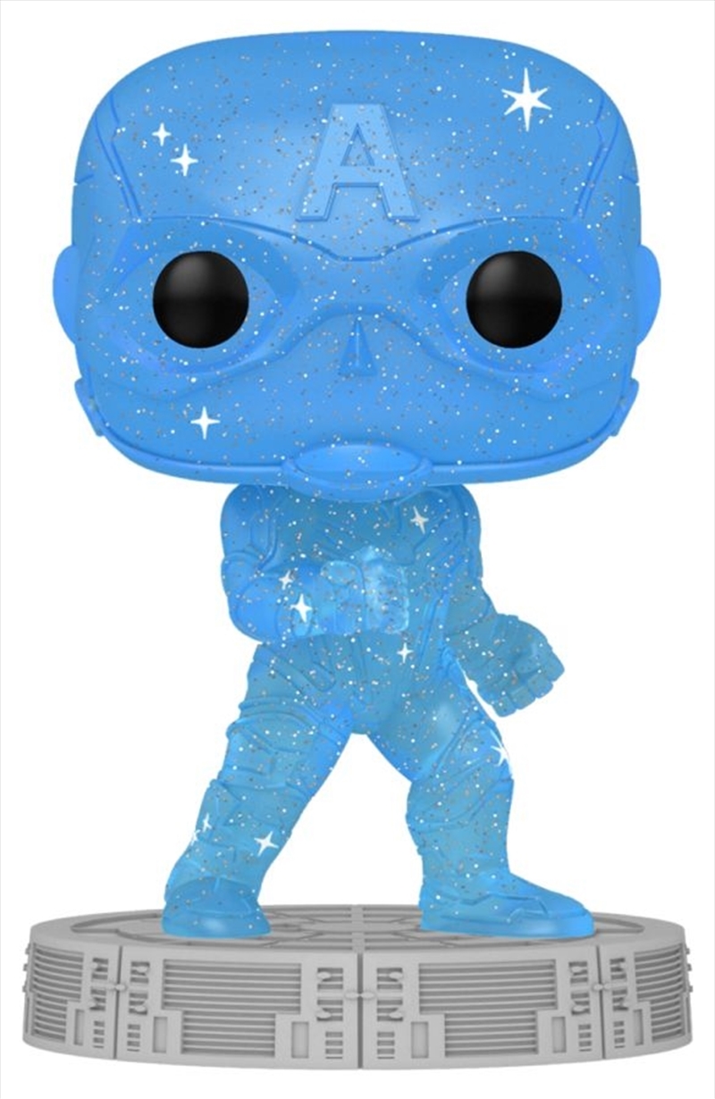 Avengers - Captain America Infinity Saga Blue (Artist) Pop! Vinyl with Protector/Product Detail/Movies