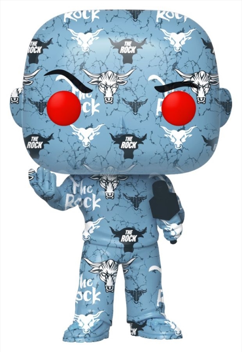WWE - The Rock (Artist Series) US Exclusive Pop! Vinyl [RS] with Protector/Product Detail/Sport