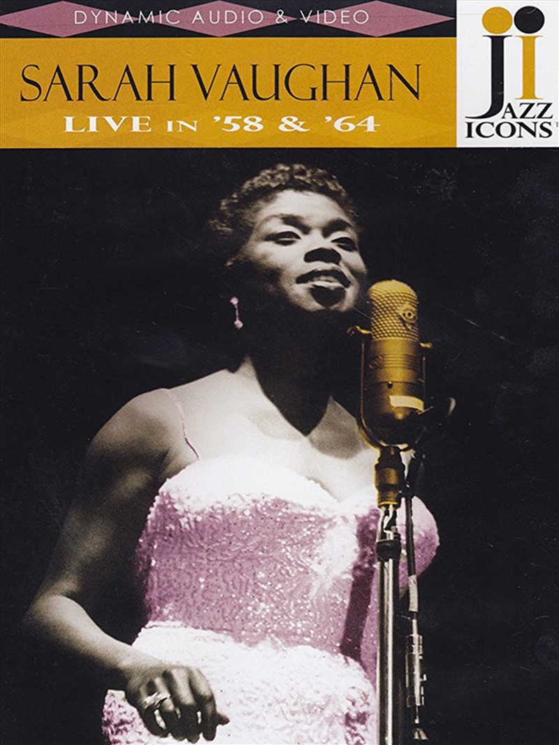 Jazz Icons Sarah Vaughan/Product Detail/Visual