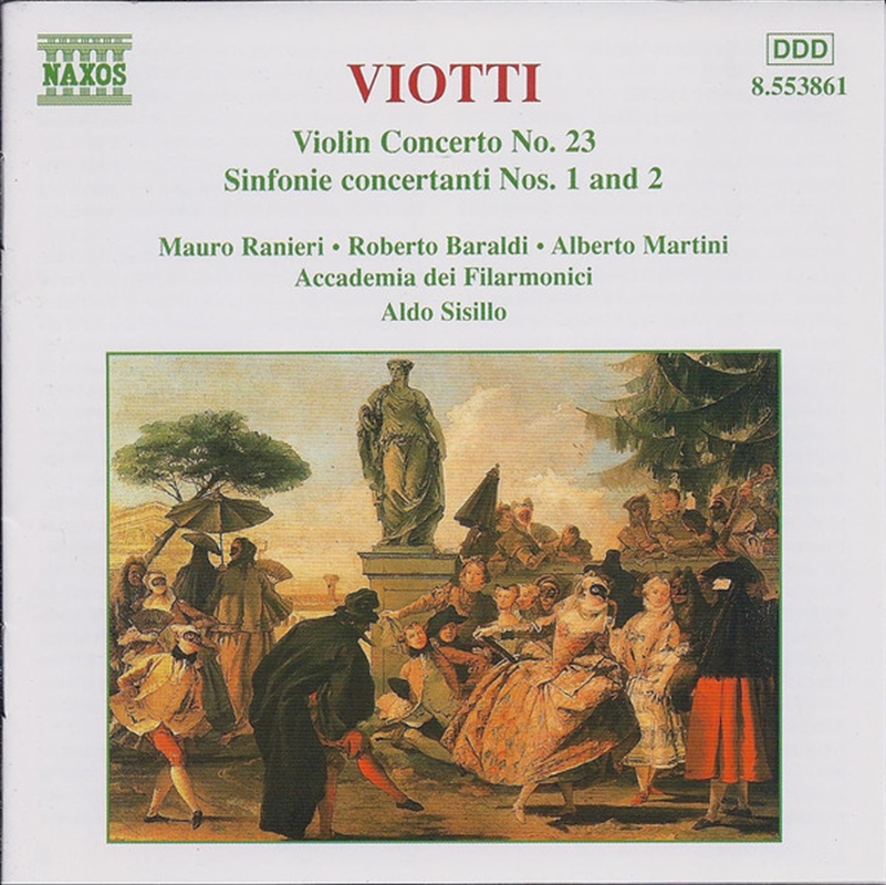 Viotti/Battista: Violin Concerto/Product Detail/Classical