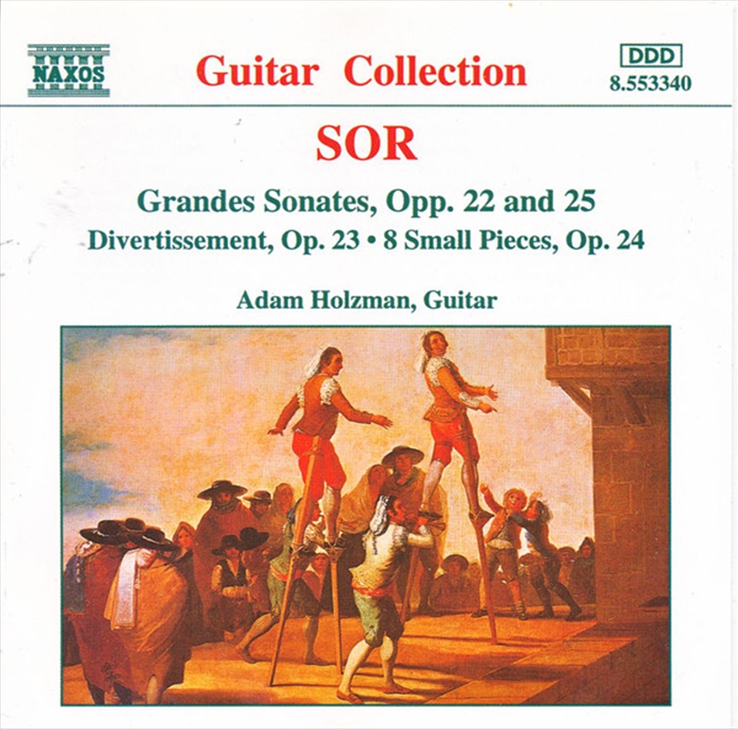Sor: Grandes Sonata Op 22 & Op25/Product Detail/Classical