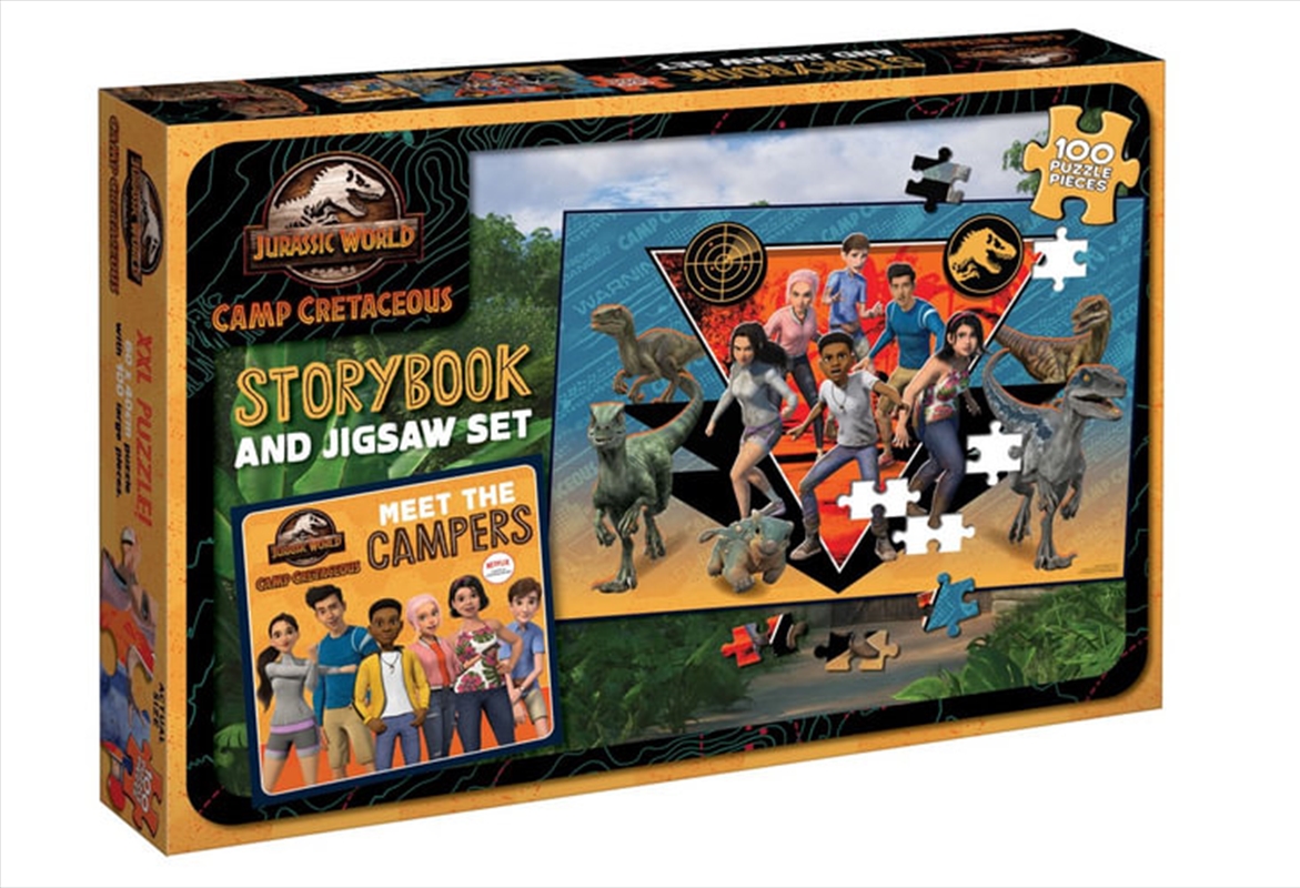 Jurassic World Camp Cretaceous Storybook and Jigsaw Set/Product Detail/Education and Kids