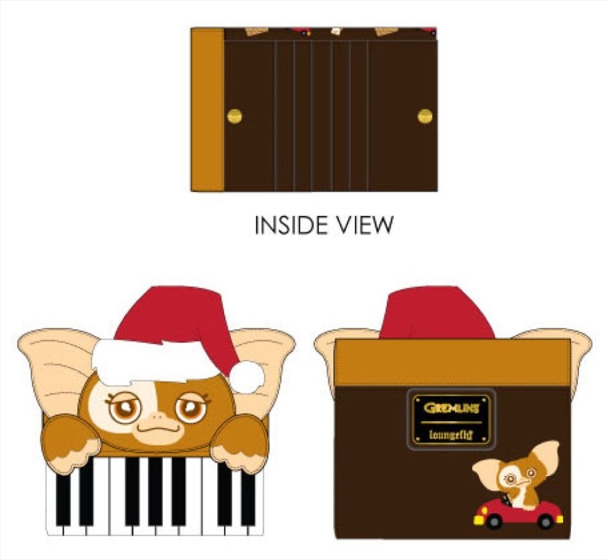 Loungefly - Gremlins - Gizmo Holiday Keyboard Zip Purse/Product Detail/Wallets