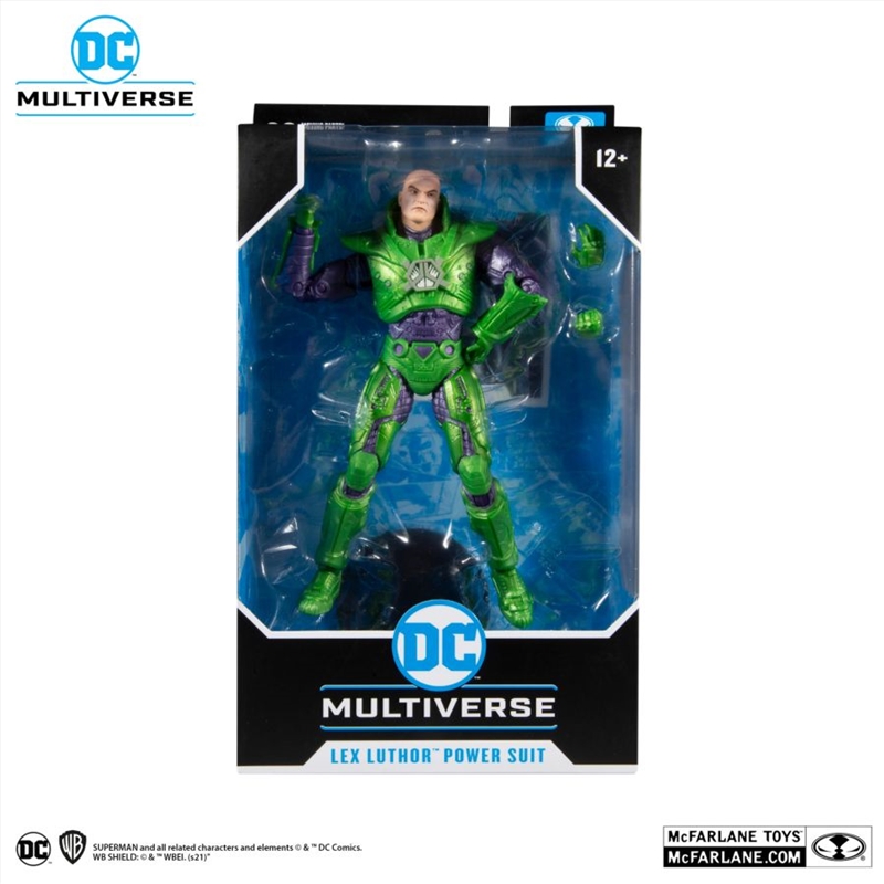 DC Comics - Lex Luthor Power Suit Green 7" Action Figure/Product Detail/Figurines