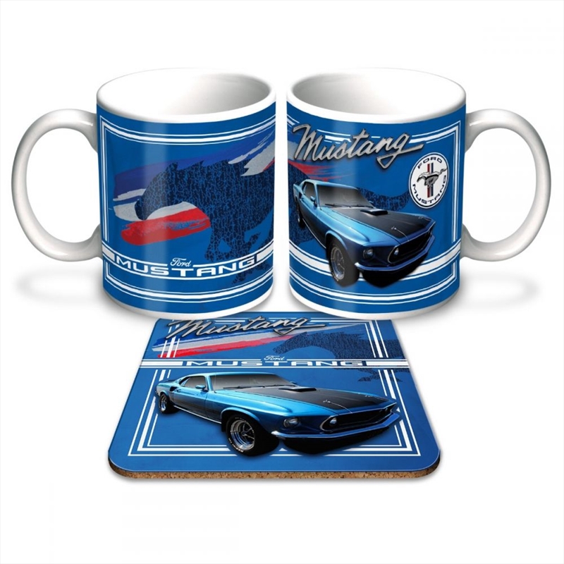 Ford Mustang Mug with Coaster Gift Set/Product Detail/Mugs