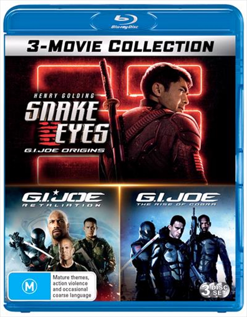 G.I.Joe / G.I.Joe - Retaliation / Snake Eyes - G.I.Joe Origins  3 Movie Franchise Pack/Product Detail/Action