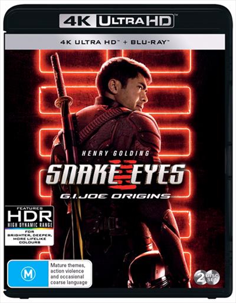 Snake Eyes - G.I. Joe Origins  Blu-ray + UHD/Product Detail/Action