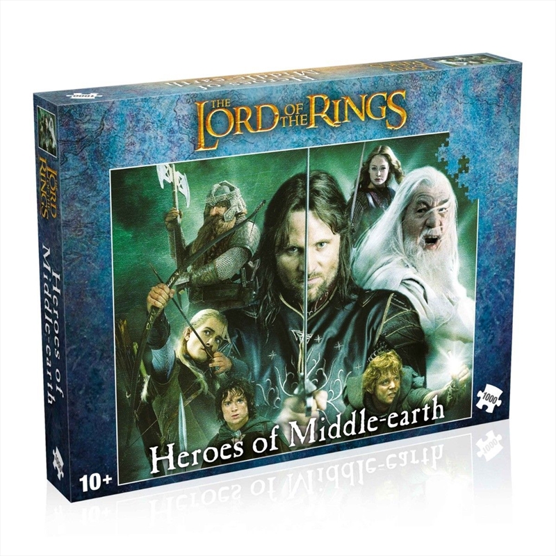 Heroes Of Middle Earth 1000 Piece Puzzle | Merchandise