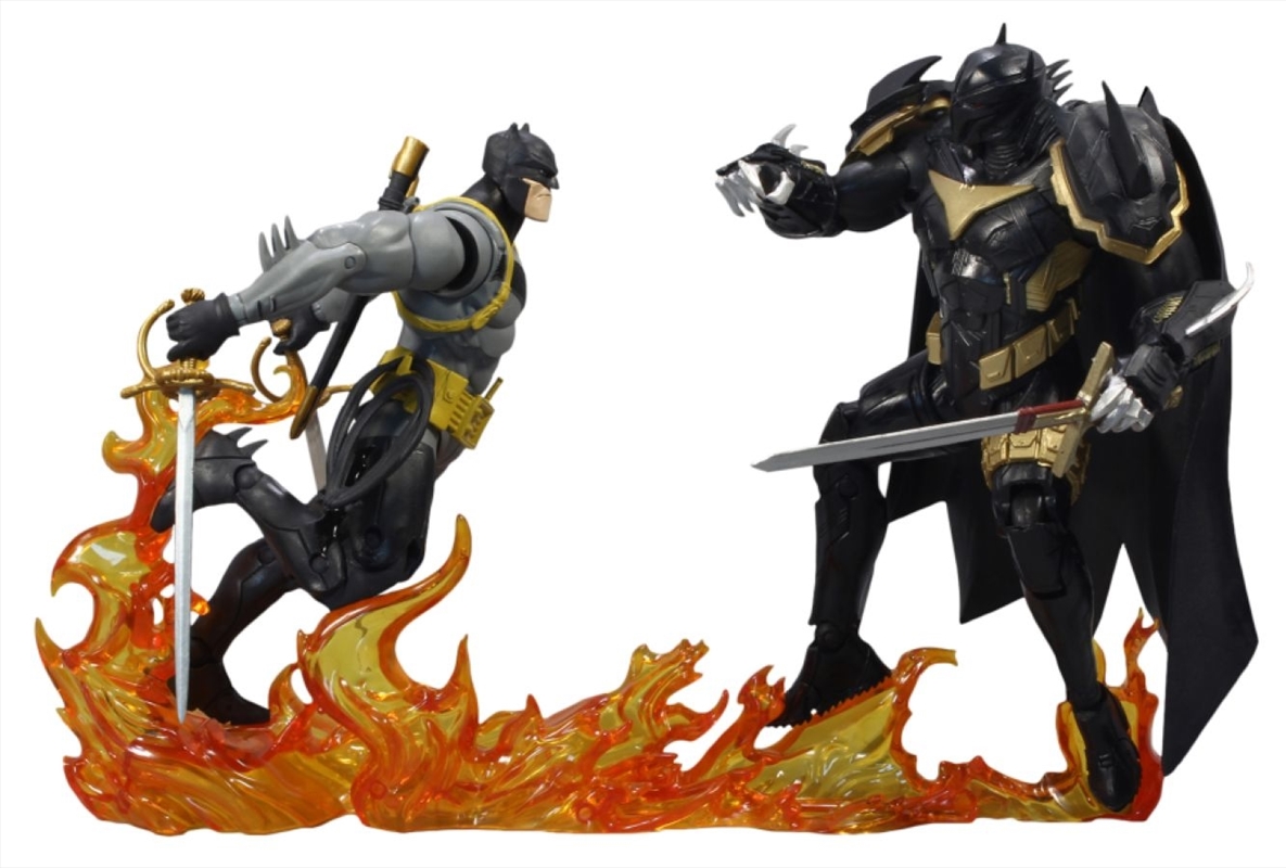 Batman - White Knight Batman vs Azrael Batman Armor 7" Action Figure 2pk/Product Detail/Figurines