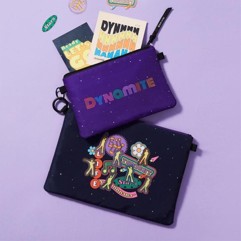 BTS - DYNAMITE POUCH SET (NAVY)/Product Detail/Bags