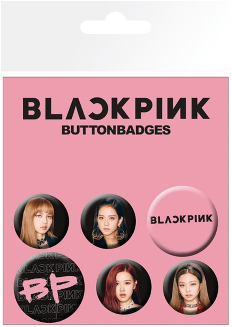 Blackpink Badge Mix/Product Detail/Buttons & Pins