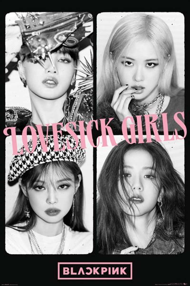 Blackpink Lovesick Girls Poster/Product Detail/KPOP Merch