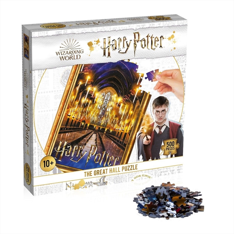 Harry Potter Great Hall 500 Piece Puzzle | Merchandise