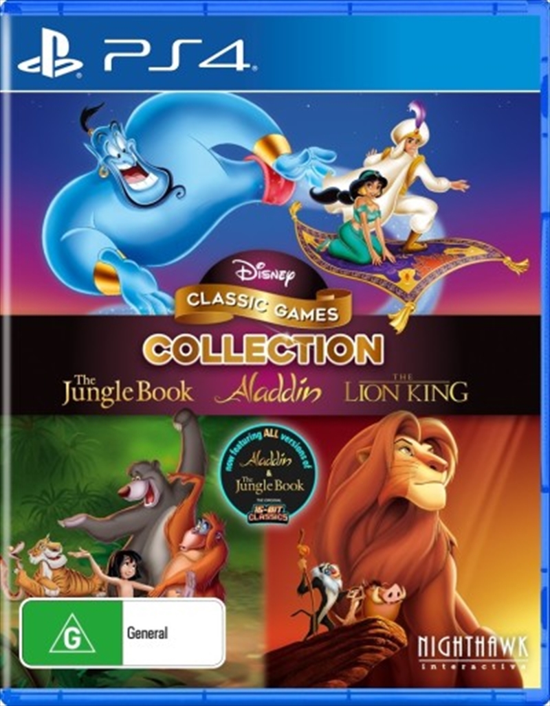 Disney Classic Games Collection The Jungle Book, Aladdin and The Lion King | PlayStation 4