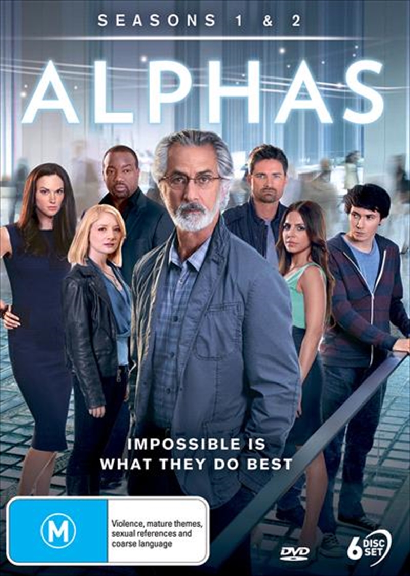 Alphas - Season 1-2 DVD/Product Detail/Sci-Fi