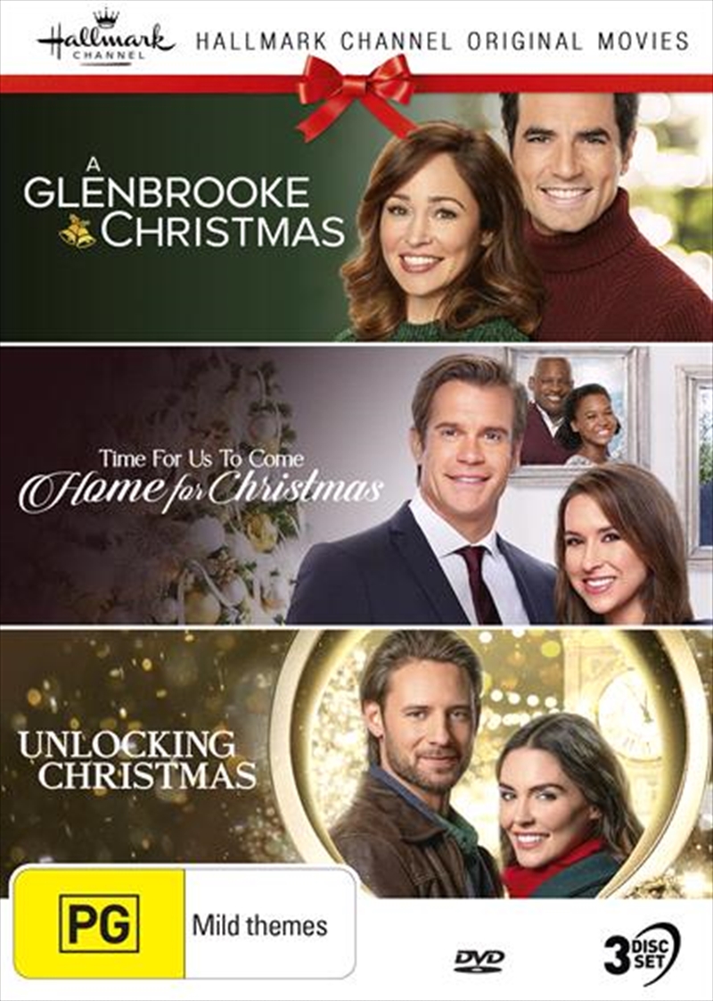 Hallmark Christmas - A Glenbrooke Christmas / Time For Us To Come Home For Christmas / Unlocking Chr/Product Detail/Drama