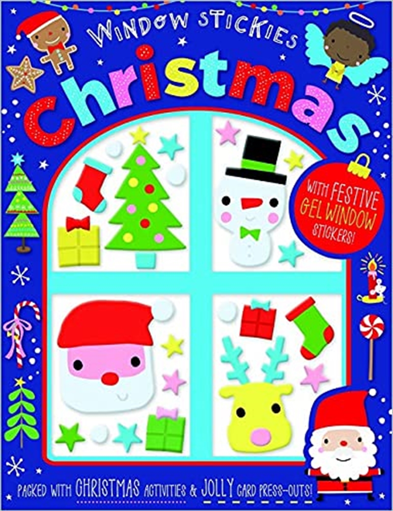 Window Stickies Christmas (activity book) | Paperback Book