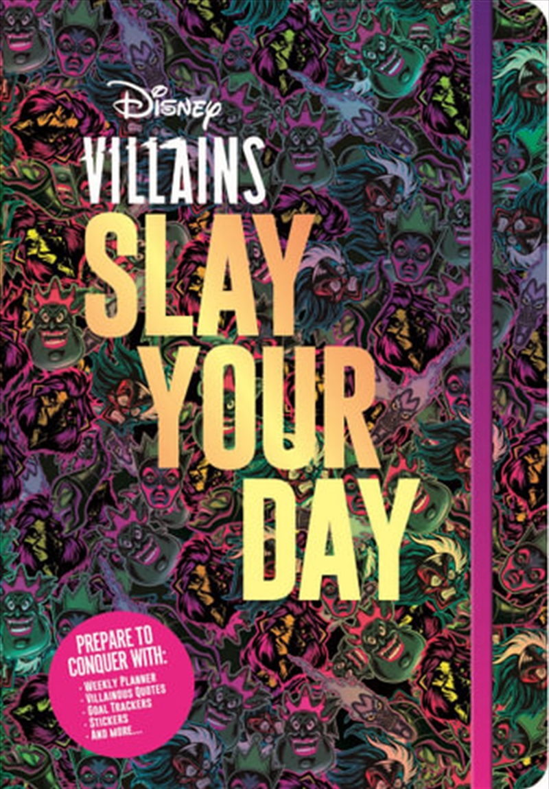 Disney Villains Slay Your Day Weekly Planner | Merchandise
