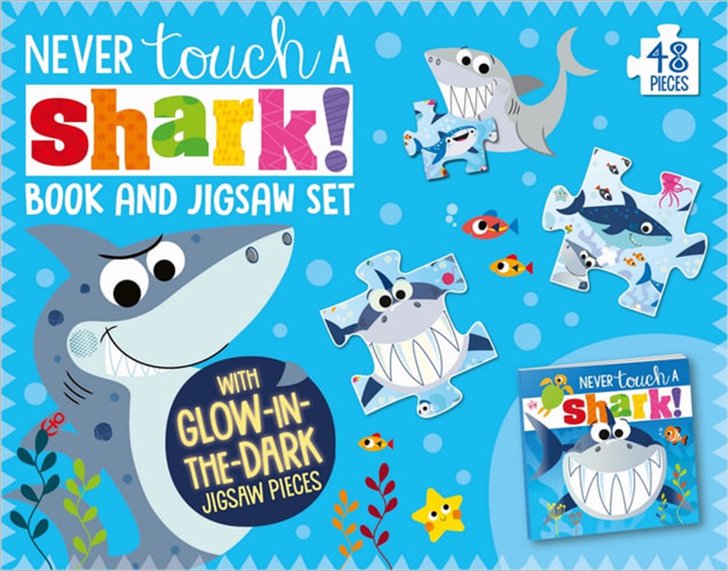 Never Touch a Shark Book and Jigsaw Set Never Touch | Merchandise
