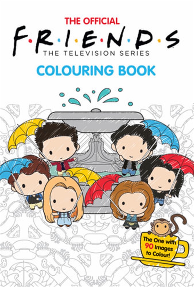Friends Adult Colouring Book/Product Detail/Colouring