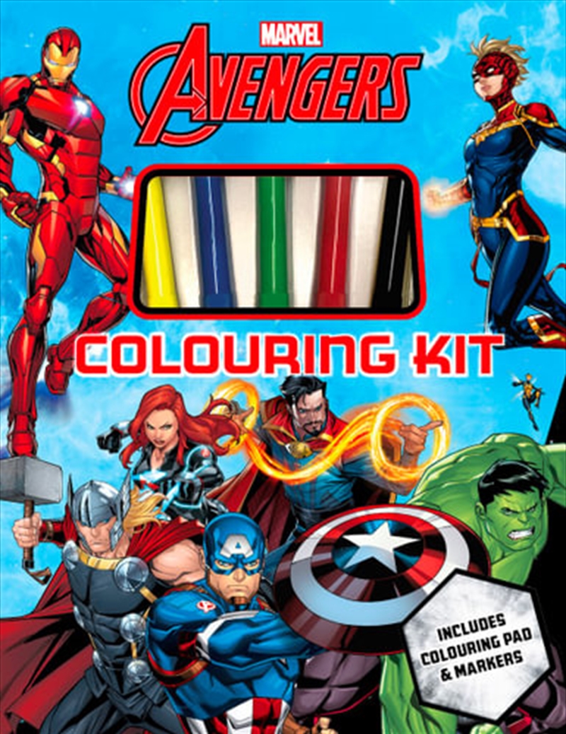 Avengers - Colouring Kit/Product Detail/Adults Colouring