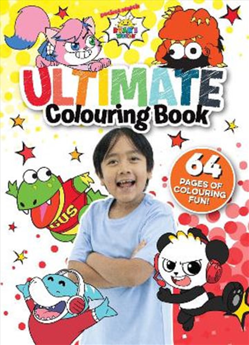 Ryans World Ultimate Colouring Book/Product Detail/Children