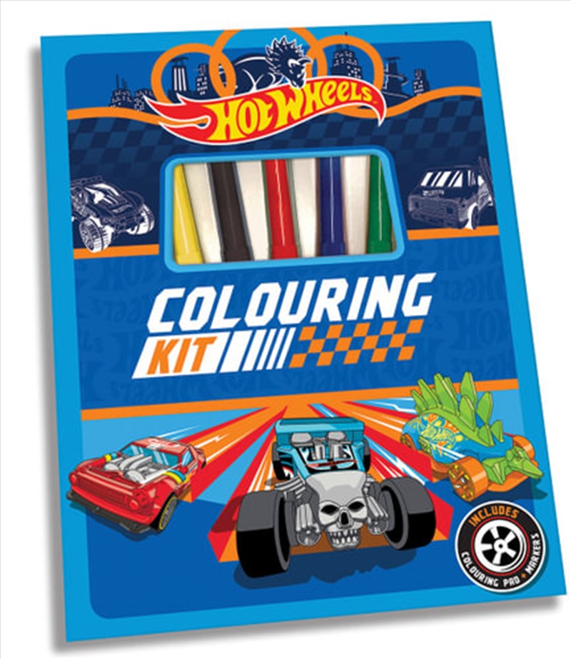 Hot Wheels - Colouring Kit/Product Detail/Adults Colouring