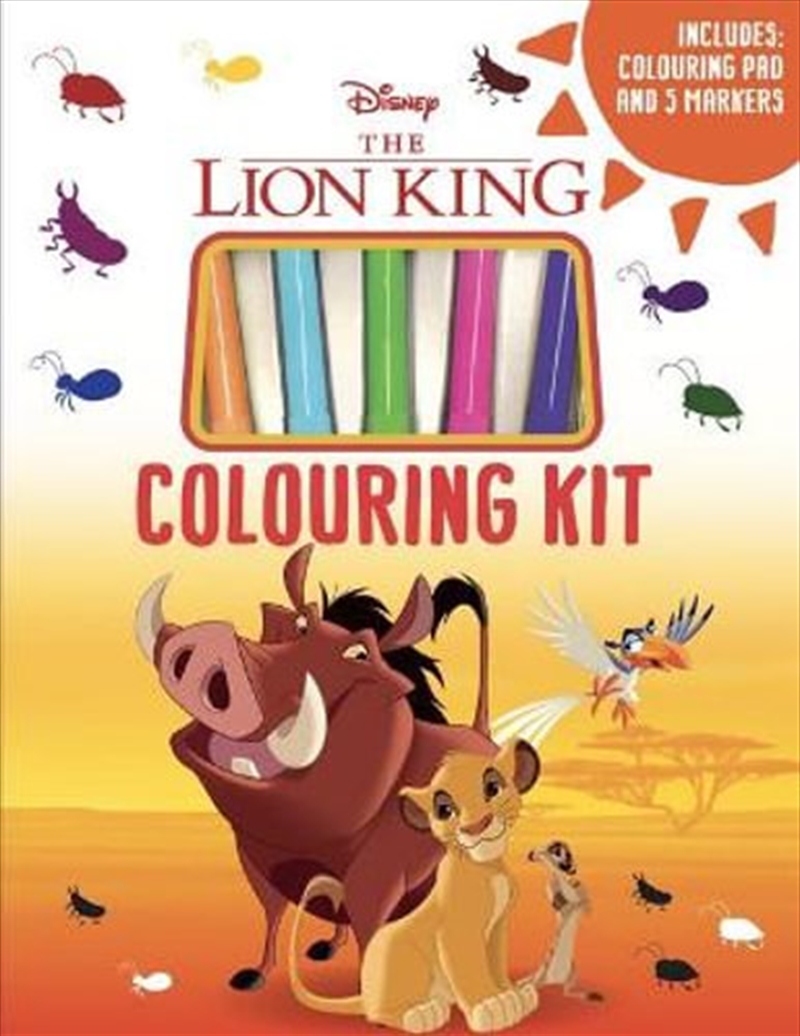 Lion King: Colouring Kit/Product Detail/Adults Colouring