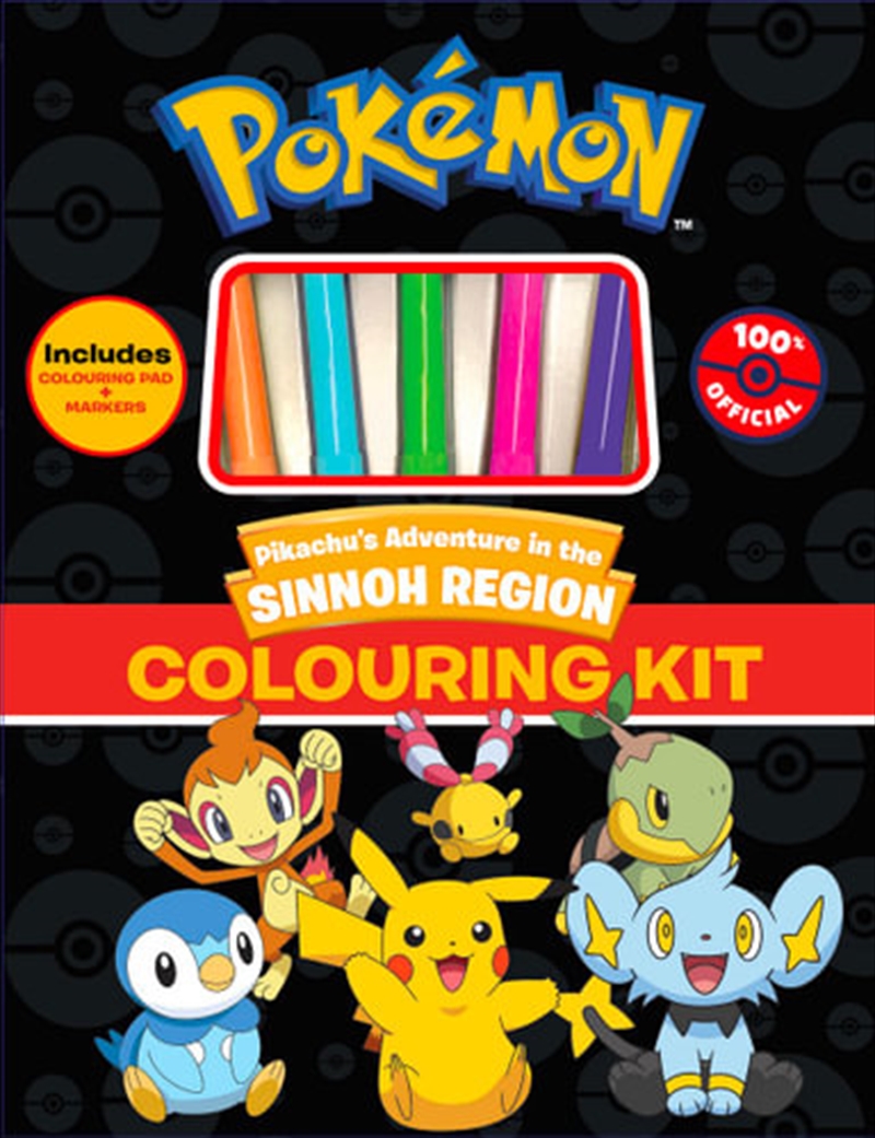 Pok©mon Sinnoh Region Colouring Kit/Product Detail/Children