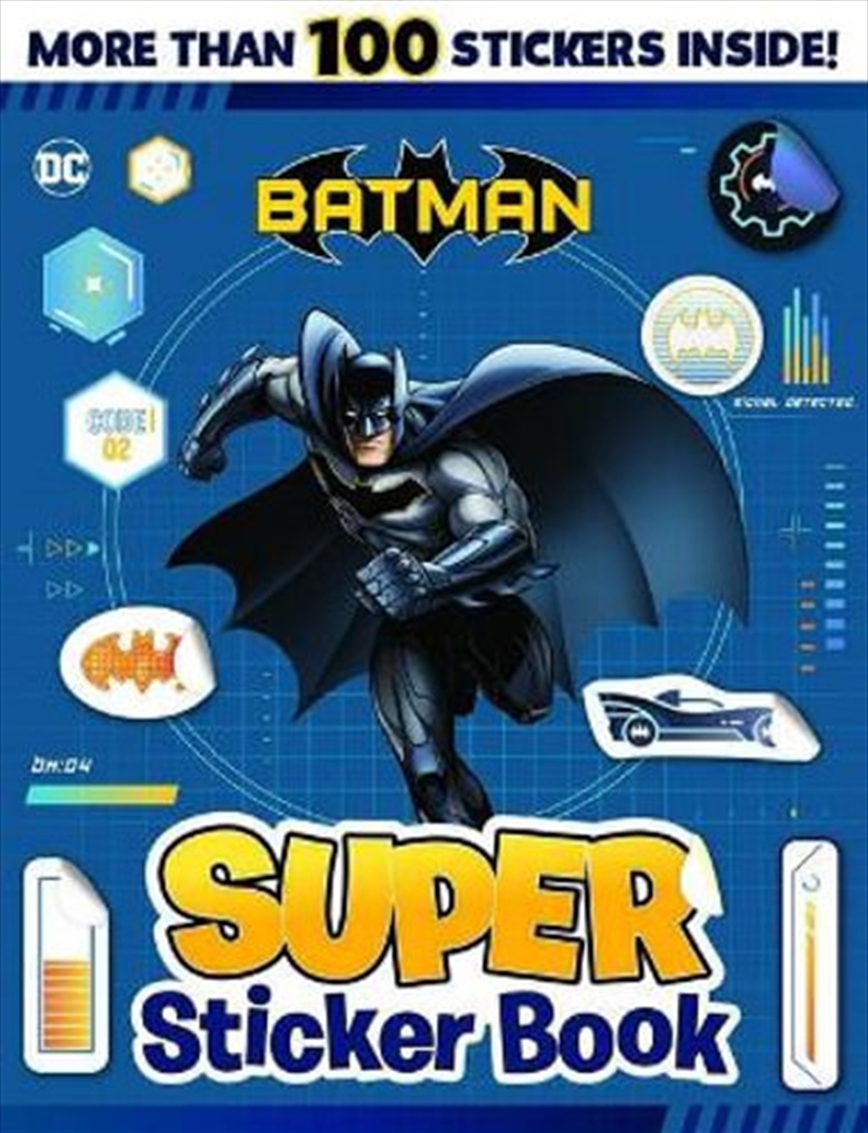 Buy Batman Super Sticker Book Online Sanity