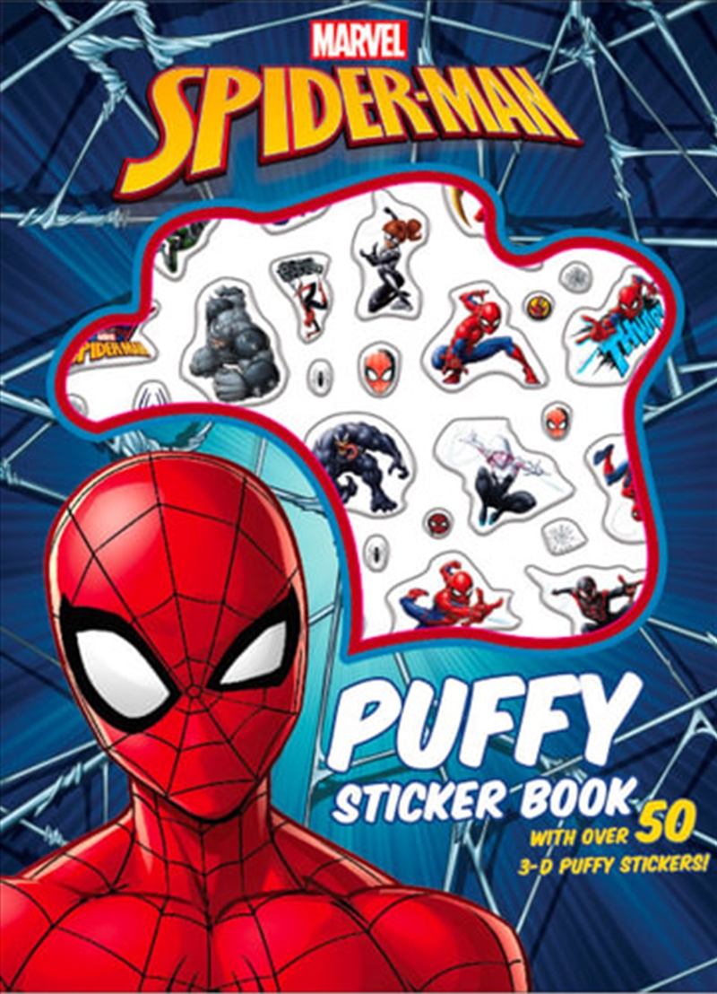 Buy Spider Man Puffy Stickers Online Sanity