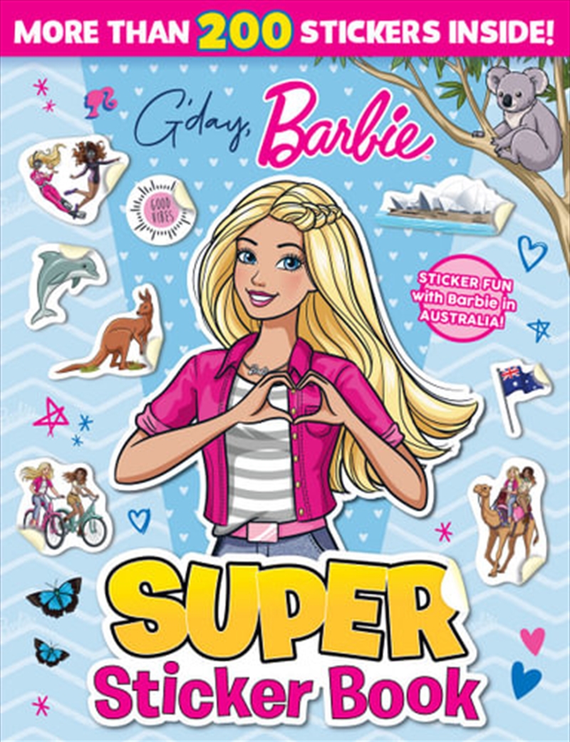 Gday Barbie: Super Sticker Book/Product Detail/Stickers